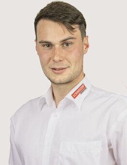 Portrait von Schweizer Reinigung Teamleiter: Marvin Frank